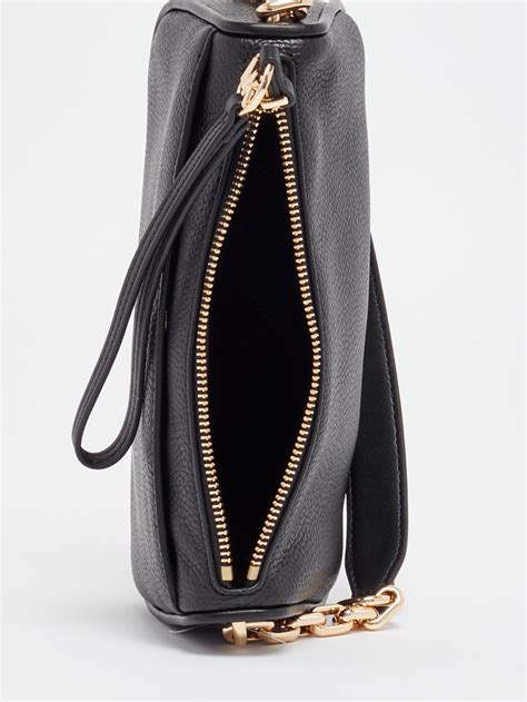 sac en bandouliere michael kors noir chaine dorée